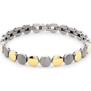 Boccia Titanium - 03061-02 - Armband - Bicolor - 20 cm - Schakelarmband