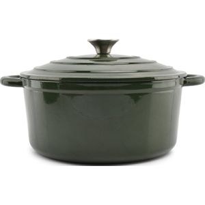 Salt & Pepper Kookpot 26cm gietijzer groen Ferno