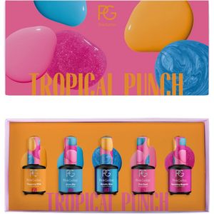Pink Gellac Tropical Punch Set Collection Box - Gellak Set van 5 x 15 ml Kleuren Gellak - Gel Nagellak - Gel Lak