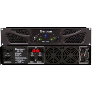 Crown XLI 2500 - Eindversterker - 2x 750 Watt - 4 Ohm - 2-Kanaals eindversterker
