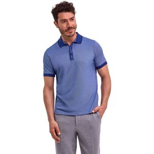 FALKE Selection Pima Piqué Detail zacht huidvriendelijk katoen polo shirt heren veelkleurig - maat S