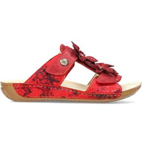 Laura Vita Slipper Linao 01 SL918-1D Grenat Rood