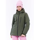 Protest Womens Prtbeverly Snowjacket Ski-jas (Dames |grijs |waterdicht)