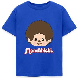 Monchhichi Portret Gezicht T-Shirt Kinderen