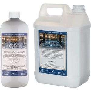 Bodylotion Hammam Herbal 1 liter - hervulbaar + Jerrycan 5 liter navulling