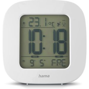 Digitale Wekker met DCF-radiosturing en LCD-display - Blauw