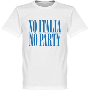 No Italia No Party T-Shirt - 5XL