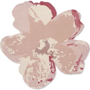 Vloerkleed Ted Baker Shaped Magnolia Light Pink 162302 - maat 150 cm rond