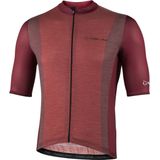 Nalini - Heren - Fietsshirt - Korte Mouwen - Wielrenshirt - Rood - NEW WOOL SS J - XS