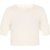 DreiMaster - Comfy - Gebreide Trui - Normale Pasvorm - Ronde Hals - Pofmouwen