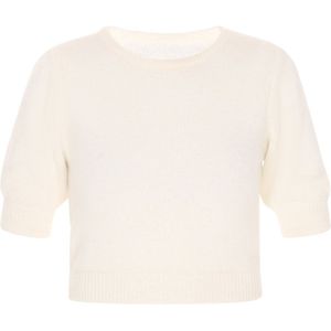 DreiMaster - Comfy - Gebreide Trui - Normale Pasvorm - Ronde Hals - Pofmouwen