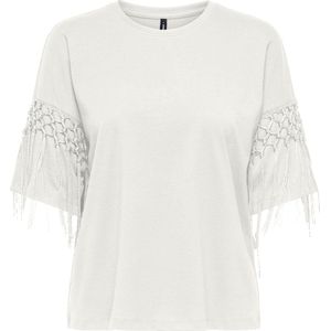ONLY - ONLHARLEY LIFE FRINGE TOP JRS - Meisjes - Blouses