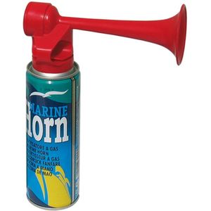 Luchthoorn met gas / gastoeter / stadion toeter Marine Horn 300ml