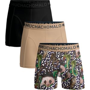 Muchachomalo Heren Boxershorts - 3 Pack - Maat S - 95% Katoen - Mannen Onderbroeken