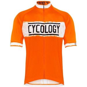Cycology Miles Are My Meditation Relaxed Fit jersey - heren - maat 2 XL - kleur oranje