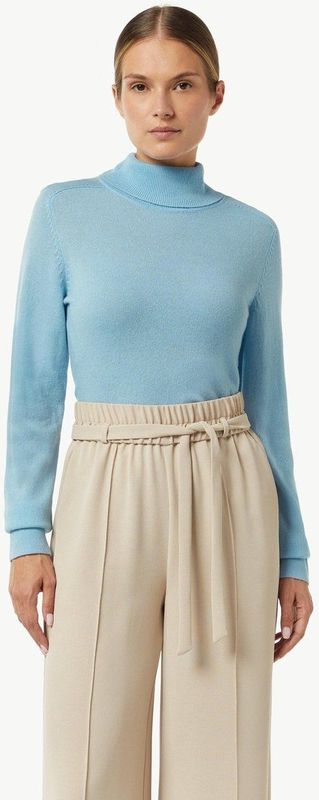 comma - Gebreide Trui - Gemêleerd - Ronde Hals - Lange Mouwen