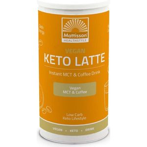Mattisson - Vegan Keto Latte - Instant MCT & Coffee drink - 200 g