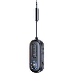 longziming -Bluetooth Zender en Ontvanger 2-in-1 – Bluetooth 5.4 Audioadapter met 3,5 mm Jack voor Vliegtuig, TV, Tablet, Laptop en Sportschool – Draadloze Audioverbinding voor Reizen en Thuisgebruik