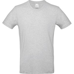 2-Pack herenshirt 'E190' met ronde hals B&C Collectie Ash Grey maat L