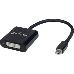 MH Converter, Mini DisplayPort, Mini-DP-Male/DVI-Female, Black, Polybag