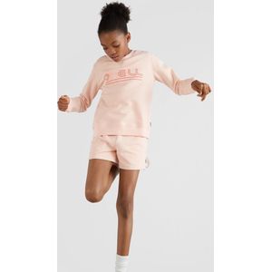 O'Neill Sweatshirts Girls ALL YEAR CREW Tropical Peach 140 - Tropical Peach 60% Cotton, 40% Recycled Polyester