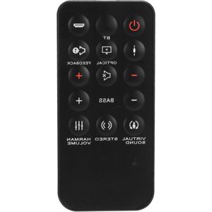 Afstandsbediening voor Cinema Soundbar - Vervangende Afstandsbediening voor Sound Bar - Ergonomische Luidsprekerbediening .