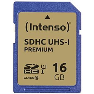 SDHC Geheugenkaart 16GB UHS-I Klasse 10 - Hoge Snelheid voor Professionele Opnames