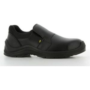 Safety Jogger - Dolce 81 - Instappers - Zwart - Stalen Neus - Slipbestendig
