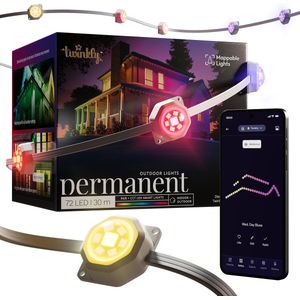 Twinkly Permanent Outdoor lights - 72 lamps