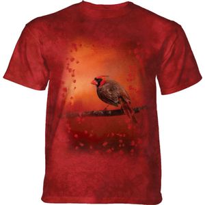 T-shirt Elegance In Red Bird KIDS S