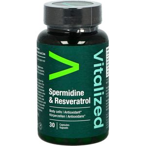 Vitalized Spermidine & Resveratrol - 30 capsules - Antioxidantpreparaat