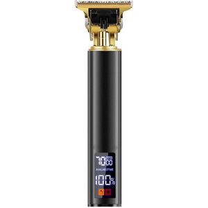 Tondeuse - Tondeuse Mannen - Trimmer - Baardtrimmer - Baardtrimmer Mannen - USB Oplaadbaar - Ruis Onderdrukking - Stainless Steel - Cadeau