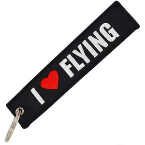 I Love Flying - Sleutelhanger - Motor - Scooter - Auto - Universeel - Accessoires