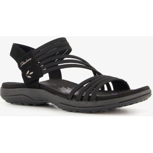 Skechers - Reggae Slim - Sandalen - Coffee - Textiel - Lichtgewicht Zool