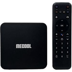 Mecool KM7 SE tv box 2-32 GB - Mediaplayer voor tv - media streamer - Tv box Android - Google licentie - Google voice assistant - Mediaplayer Met Kodi, Netflix en Playstore- 4K - Apps via Playstore en internet - Wifi en ethernet - Dolby geluid