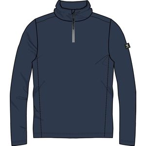 Brunotti Heros Men Fleece Heren Wintersportpully - Punch Orange