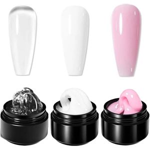 Born Pretty - Builder gel - 3x15 ml - Buildergel - Builder gel nagels - Builder gel set - Builder gel gel nagels - Gelnagels - Gel nagels - Gel voor nagels - Hard gel - Polygel