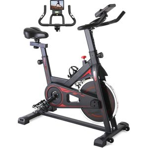 Indoor Fietstrainer met LCD-display en 10 kg Vliegwiel voor Thuisgebruik