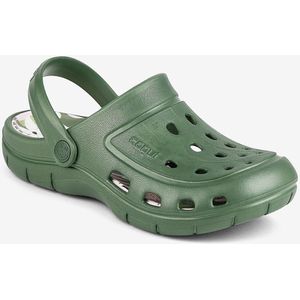 Women’s clogs coqui jumper moss green modern tropical 38