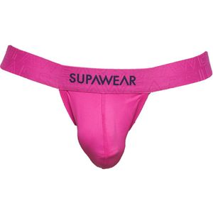 SUPAWEAR Neon Jockstrap Neon Pink - MAAT XL - Heren Ondergoed - Jockstrap voor Man - Mannen Jock