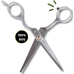 Professionele Kappersschaar - Uniek Ergonomisch Ontwerp - Ultra Scherp - 100% RVS - Kappersscharen - Kapperschaar - Haar Schaar - Haarschaar - Kapper Schaar - Hair Scissors - Baardschaar - Rechts en Linkshandig