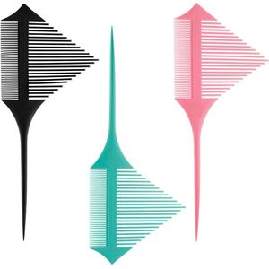 Luvetrex ® Professionele Dubbelzijdige Kappers- en Stylingkam met Driehoekige Punt