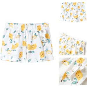 vidaXL Kindershorts - Kindershorts - Kinderkleding - Kinderkled - Kindershorts 92 ecru