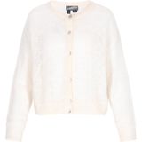 DreiMaster - Vintage - Gebreid Vest - Wolwit