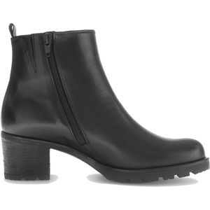 Gabor - 72.803.57 - Enkellaars - Zwart - Leer - Blokhak 4 cm
