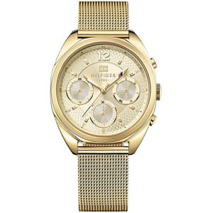 Tommy Hilfiger TH1781488 horloge dames - goud - edelstaal doubl�