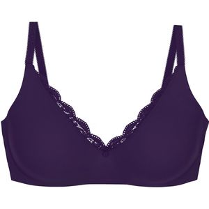 Triumph - Amourette N01 - Minimizer-bh - Royal Purple - Kantdetails - Zonder Beugel