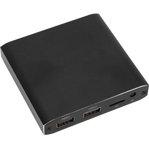 Digitale Mediaspeler met 4K HDMI, USB X 2, Geheugenkaart - Automatisch Afspelen - Loop Play - HDMI AV Optische Poorten - Tv Mediaspeler (EU-stekker) .