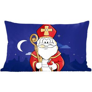 Sierkussen - Sinterklaas Sint Decoratie - Multicolor - 30 Cm X 50 Cm