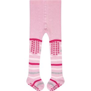 FALKE - Multi Stripe - Panty - Roze - Noppen op de zool - Katoen
